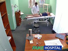 FakeHospital Innocent blonde gets the doctors massage by FAKE Hospital: Porn