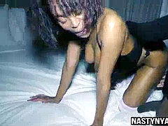 18 años, Amateur, Verga grande, Negro, Corrida, Ébano, Madres para coger