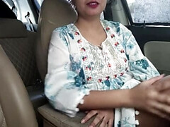 18, アジア人, 車, インド人, アウトドア, ポルノスター, 公共, 魅力的