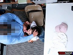 Hinterzimmer, Blasen, Kehlenfick, Hd, Zierlich, Polizei, Realität, Jungendliche (18+)