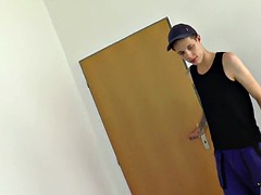 handjob casting - a huge cock