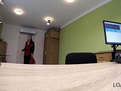 Reality Office Sex Voluptuous MILF is down to have a hookup if she gets the money - Isabella lui