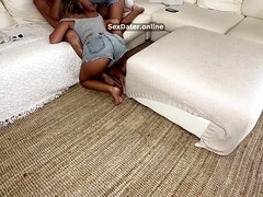 Japanese milf shares outdoor threesome passionate group thrills