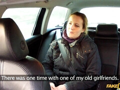 Leie, Blasen, Auto, Europäisch, Hardcore, Im freien, Schlampe, Titten