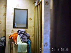 Unaware Mature Showering