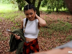 Asiatisch, Hd, Im freien, Titten