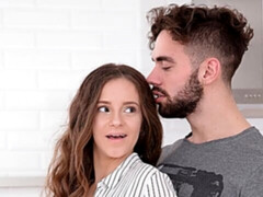 Grosser arsch, Grosser schwanz, Grosse titten, Blasen, Braunhaarige, Hundestellung, Pov, Dürr