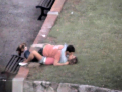 Любители, На природе, Подглядывание