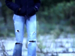 Kont, Blond, Pijpbeurt, Lul, Zwart, Interraciaal, Natuurlijk, Kousen