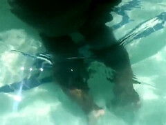 at the pool with dirty diana