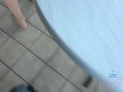 素人, ブロンド, 彼女, ハメ撮り, オマンコ, 剃毛, 長身, ティーン