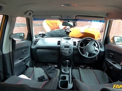 Любители, Минет, В машине, Сперма на лице, Затыкание рта, Лизание, Мастурбация, Порка