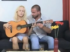 Leie, Blondine, Blasen, Tschechisch, Europäisch, Hardcore, Jungendliche (18+)