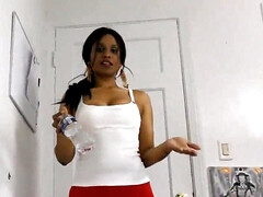 Amateur, Chica, Tetas grandes, Morena, Pajear, Indio