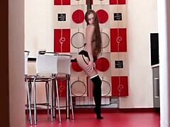 Frau, Behaart, Hd, Solo