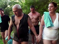 Mamada, Corridas, Grupo, Hd, Maduro, Al aire libre, Coño, Puta