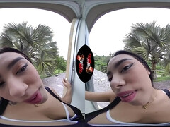 Big Booty On Blaze - Big ass Latina babe with big natural tits in POV VR hardcore