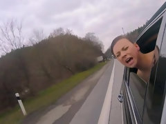 Leie, Blasen, Braut, Auto, Pov, Muschi, Hintern versohlen, Hochzeit