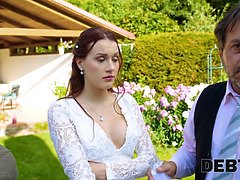 Blasen, Braut, Tschechisch, Hd, Im freien, Pov, Muschi, Sohn