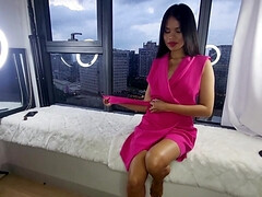 アジア人, デカチン, 中出し, イく瞬間, フィリピン女性, なめる, オマンコ, 締まりの良い