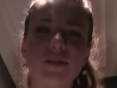 In den arsch, Blasen, Aufs gesicht abspritzen, Öffentlich, Rotschopf, Flotter dreier