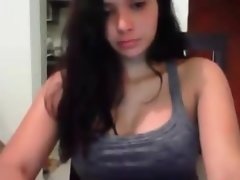 Leie, Braunhaarige, Masturbation, Solo, Jungendliche (18+), Netzkamera