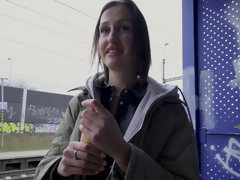お尻, フェラチオ, 茶髪の, イく瞬間, 顔射, お金, ロシア人, 締まりの良い