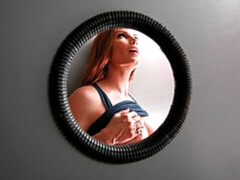 デカパイ, バック, のぞき穴, 手コキする, 淫乱熟女, 公共, 剃毛, トイレ