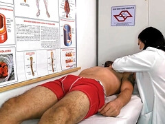 Amateur, Culo grande, Mamada, Morena, Garganta profunda, Polla, Médico, Pajear