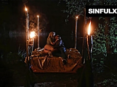 Blondine, Blasen, Vollbusig, Paar, Tschechisch, Lecken, Milf, Mutti