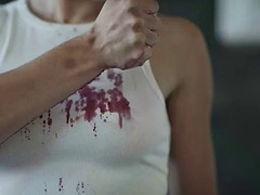 Slowburn food foreplay with wife