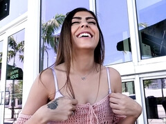 Leie, Arsch, Grosser arsch, Braunhaarige, Latina, Pov, Muschi, Titten