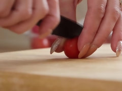 Жопа, Британки, Грудастые, Платье, Белье, Мастурбация, Соло, Сиськи