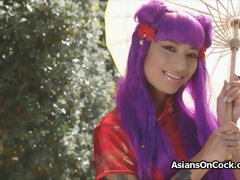 Asiatisch, Grosser schwanz, Blasen, Fingern, Hd, Japanische massage, Lingerie, Realität