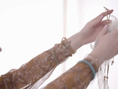 Tussi, Blondine, Braunhaarige, Hd, Lesbisch, Lecken, Muschi, Rasiert