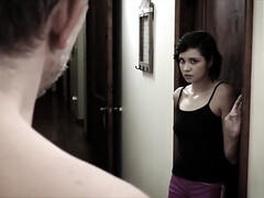 Sucer une bite, Brunette brune, Plantureuse, Classique, Gorge profonde, Hard, Orgasme, Adolescente