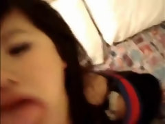 Racy Japanese bitch having an amateur fun times