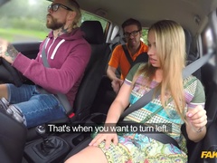 Leie, Blasen, Auto, Spermaladung, Hundestellung, Im freien, Pov, Muschi