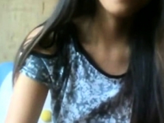 Enthousiasteling, Aziatisch, Alleen, Tiener, Webcamera