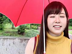 Enthousiasteling, Aziatisch, Grote mammen, Japaans, Tieten likken