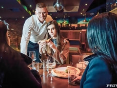 アナル, お尻, フェラチオ, 茶髪の, 手コキする, キス, なめる, 下着