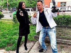 Grote lul, Pijpbeurt, Natuurlijke tieten, Gezichtspunt, Mager, Kousen, Tiener, Tieten likken