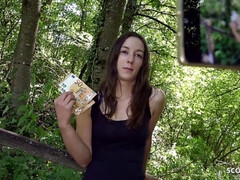 Leie, In den arsch, Grosser schwanz, Schwanz, Hardcore, Im freien, Rau, Schulmädchen