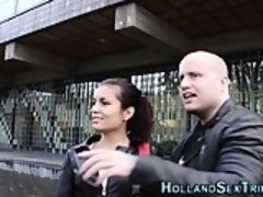 Shy prostitute fucking
