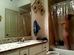 Amateur, Blonde, Sucer une bite, Naturelle, Mamelons, Orgasme, Douche, Adolescente