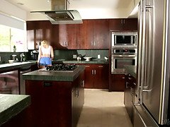 Schönheit, Vollbusig, Geile alte tussi, Fingern, Lecken, Mutti, Stiefmutter, Strümpfe