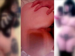 18 jaar, Enthousiasteling, Anaal, Pijpbeurt, Interraciaal, Lesbisch, Tiener, Trio