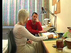 SEXY mom 74 blondie mature with a youthfull man