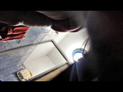 Gorda, Mexicano, Ducha, Voyeur