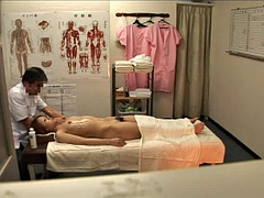 Leie, Asiatisch, Japanische massage